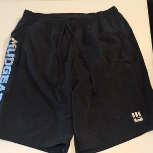 Black Athletic Men's Shorts